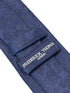 dark navy blue tie with subtle paisley design